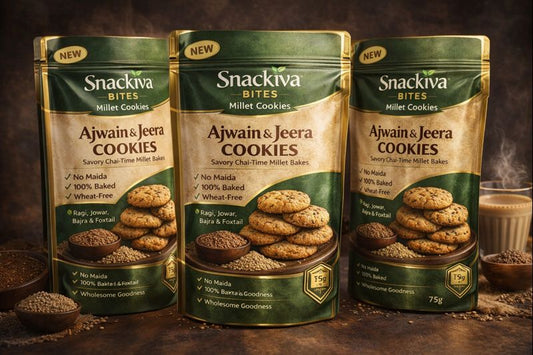 Ajwain & Jeera Millet Cookies 3 Combo